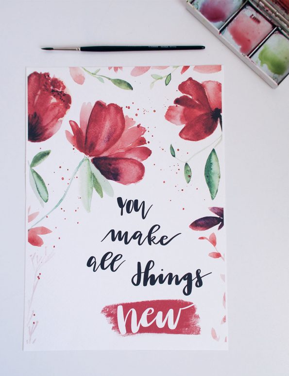 You make everything new