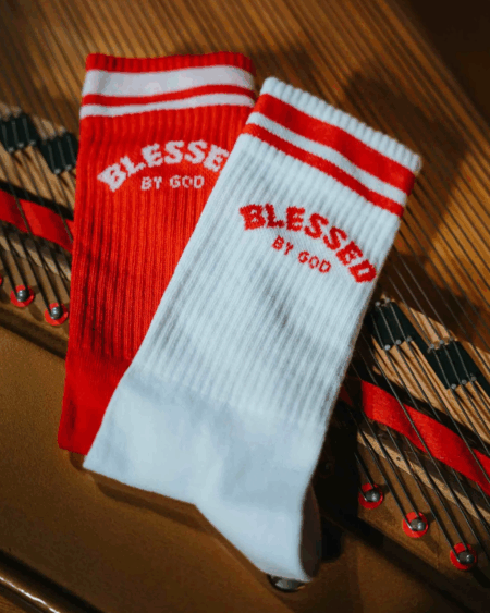 Blessed by God - biele | chválonožky