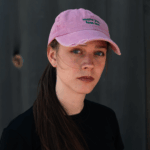 More you, less me | unisex šiltovka - ružovo zelená