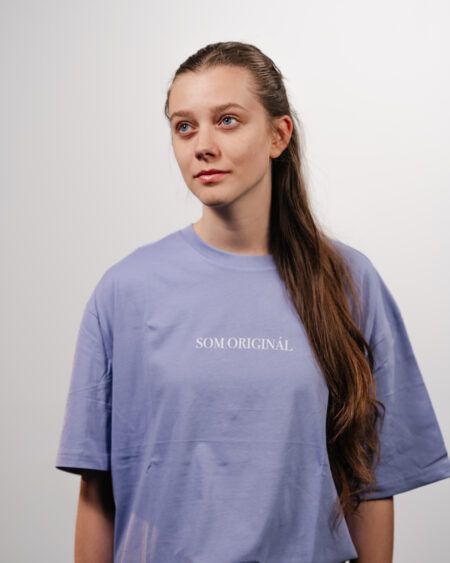 SOM ORIGINÁL | unisex tričko fialové