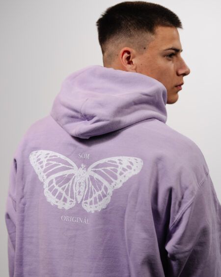 SOM ORIGINÁL | mikina unisex fialová