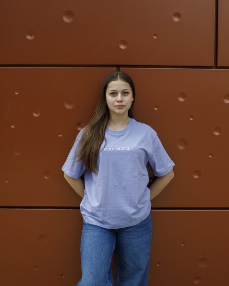 SOM ORIGINÁL | unisex tričko fialové