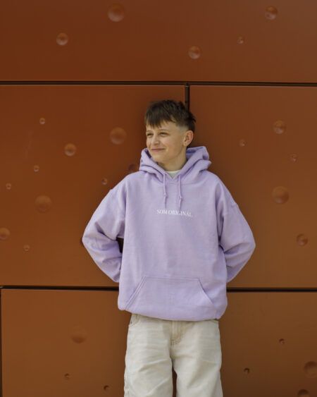 SOM ORIGINÁL | mikina unisex fialová