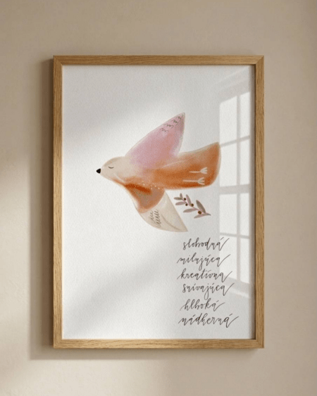 NÁDHERNÁ – art print | By Heart Project