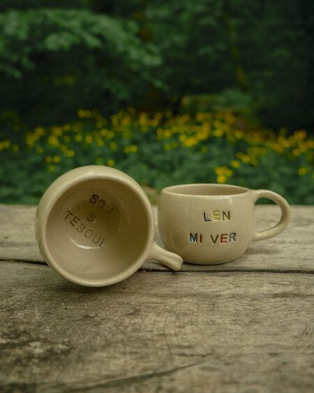 Len mi ver - keramická šálka | LULA pottery