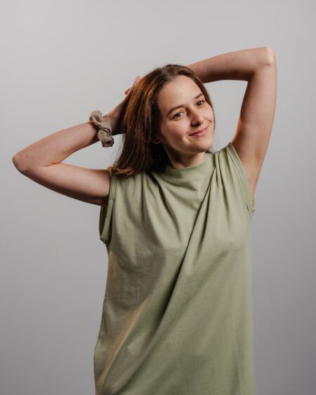 ŽALM 46 | dámske šaty zelené